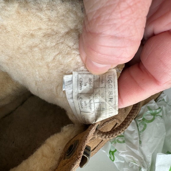 Ugg Bethany Chestnut Ankle Lace Up Boots Size 7 - Picture 9 of 10